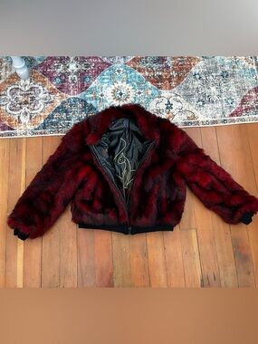 Y2K Baby Phat reversible coat